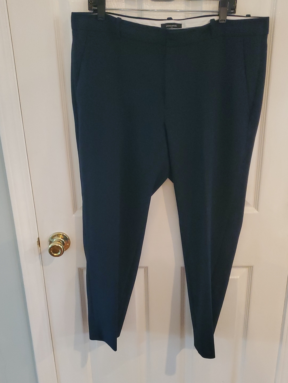 Banana Republic Women's Navy Tailored Ankle Pants